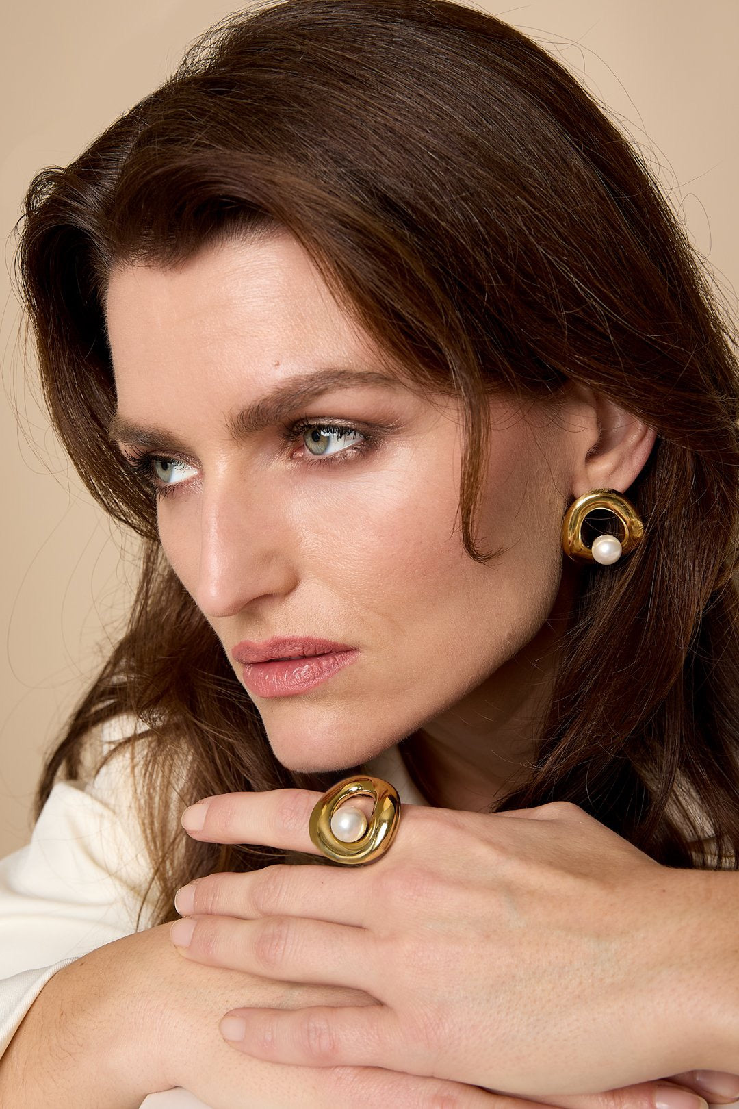 Statement Circle Ring | Eleganz in Balance