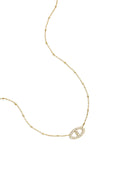 Golden Pavé | Halskette