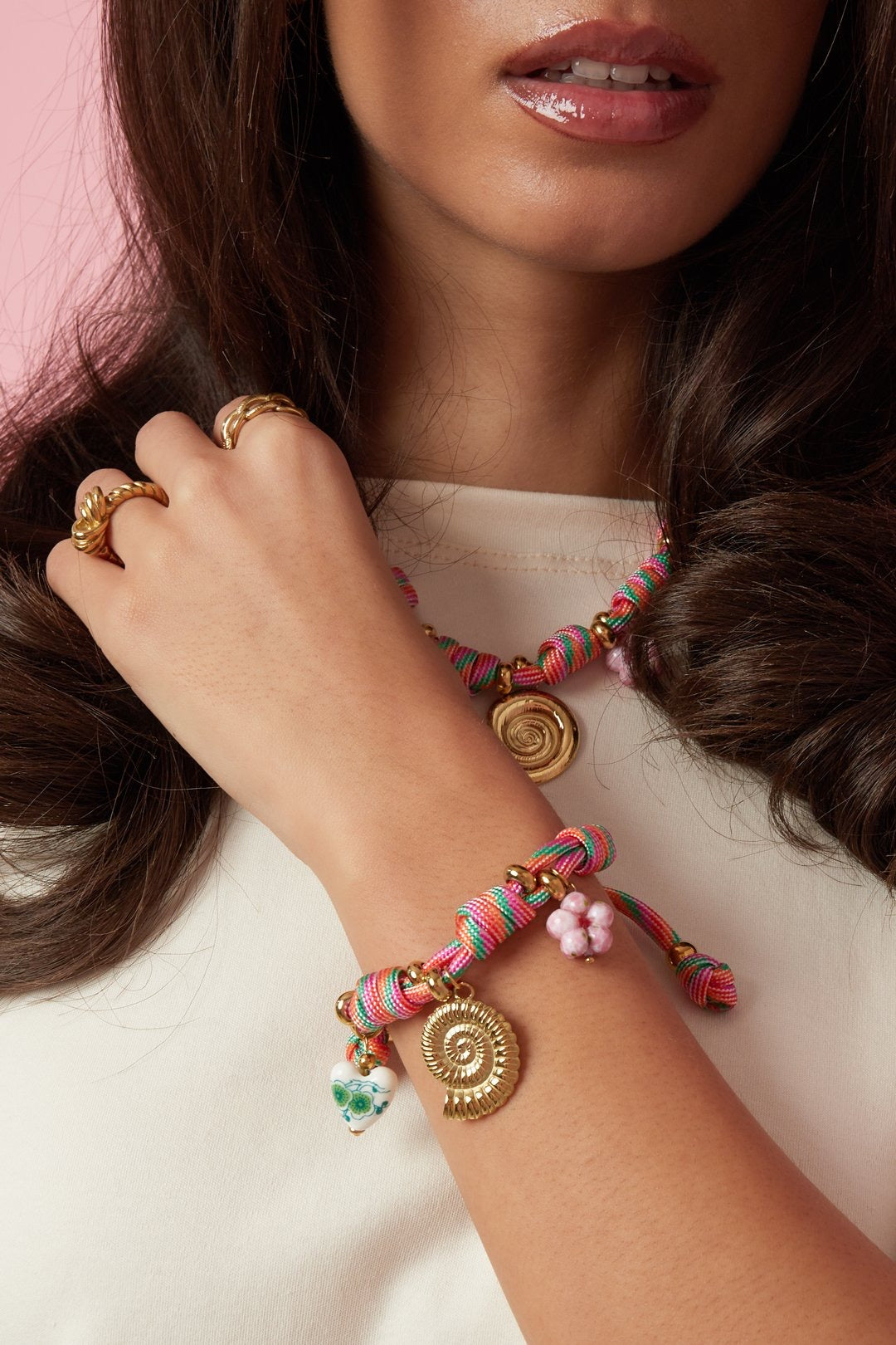 Seilarmband Bunt
