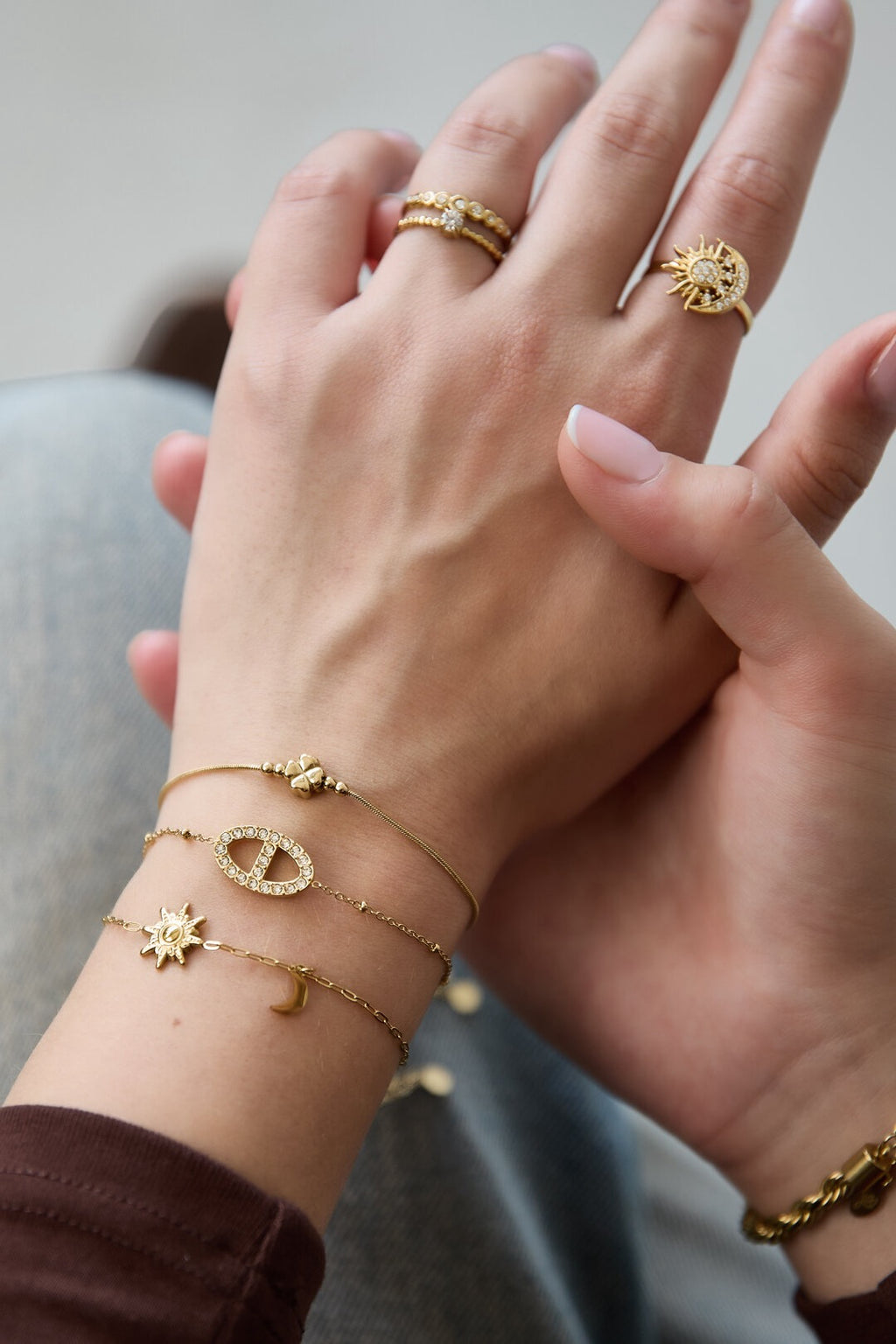 Golden Pavé | Armband