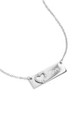 MOM mit Herz | Halskette in Silber