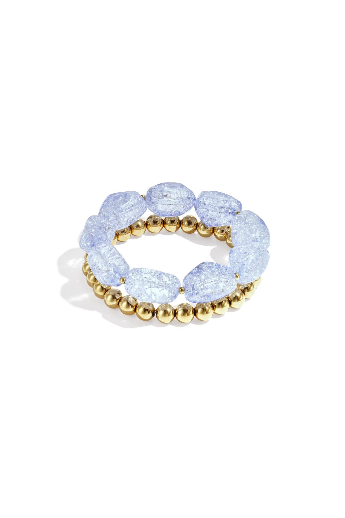 Opaline | Armbandset | Blau