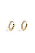 Ava | Pendientes chapados en oro