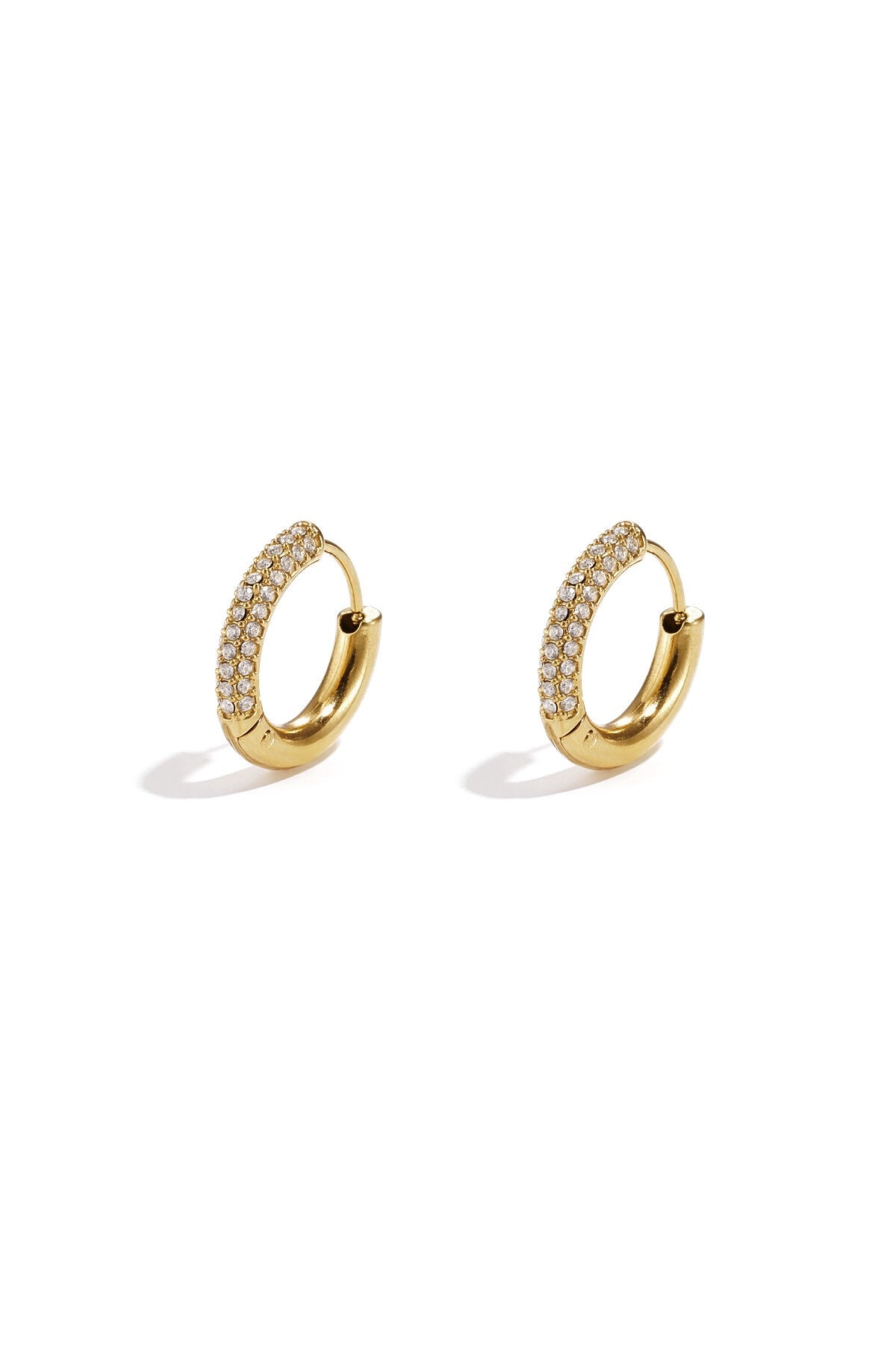 Ava | Pendientes chapados en oro